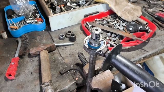 Самодельный бур-шнек под шуруповёрт для рыбалки.