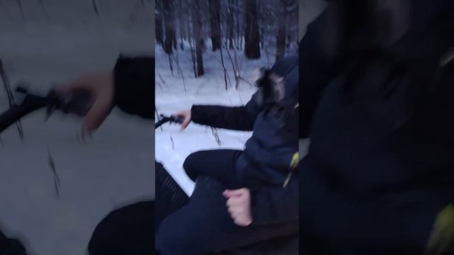 Активный отдых на природе #природа, #буран, #каникулы