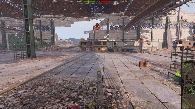 мир танков T57HEAVY промзона