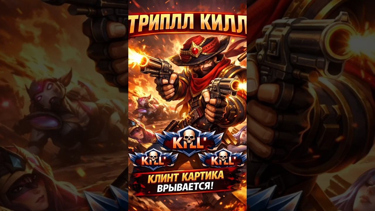 Клинт врывается  Трипл килл