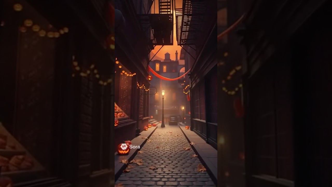 Happy Halloween #halloween #Sora #cat #halloweenlook #ai #cats #aicat #cat #cutecat