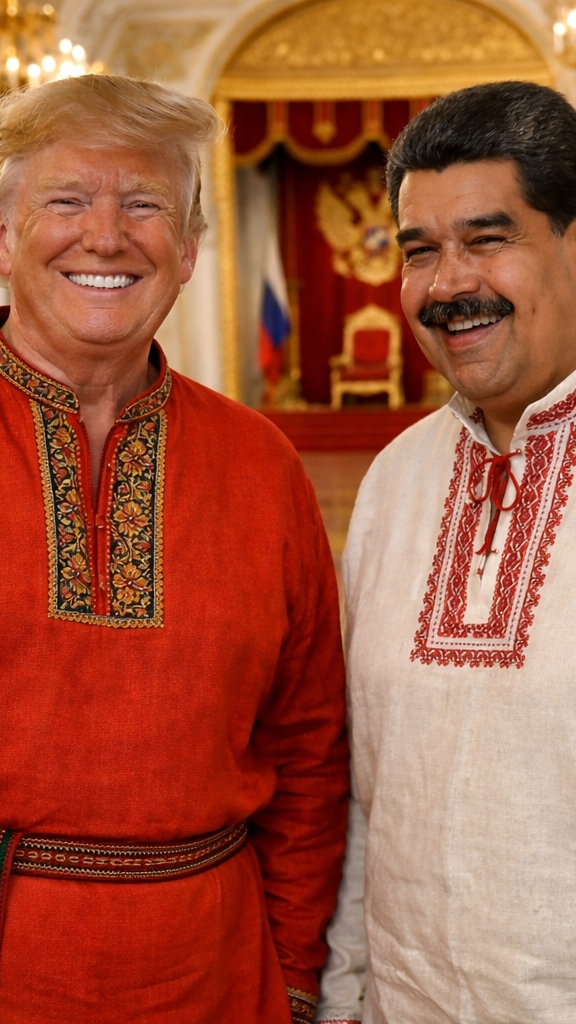 ВЕЛИКИЕ ПОДВИГИ ДАНИЛЫ ТРАМПОВА И НИКОЛАСА МУДРОГО В ВЕНЕСУЭЛЕ