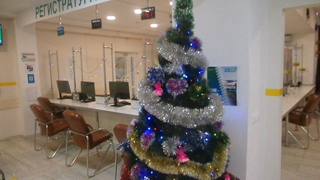 Ёлки в поликлинике