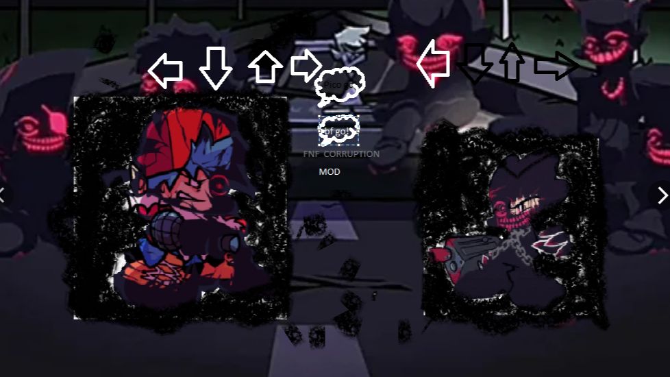 Корупшен мод ФНФ уже с пк