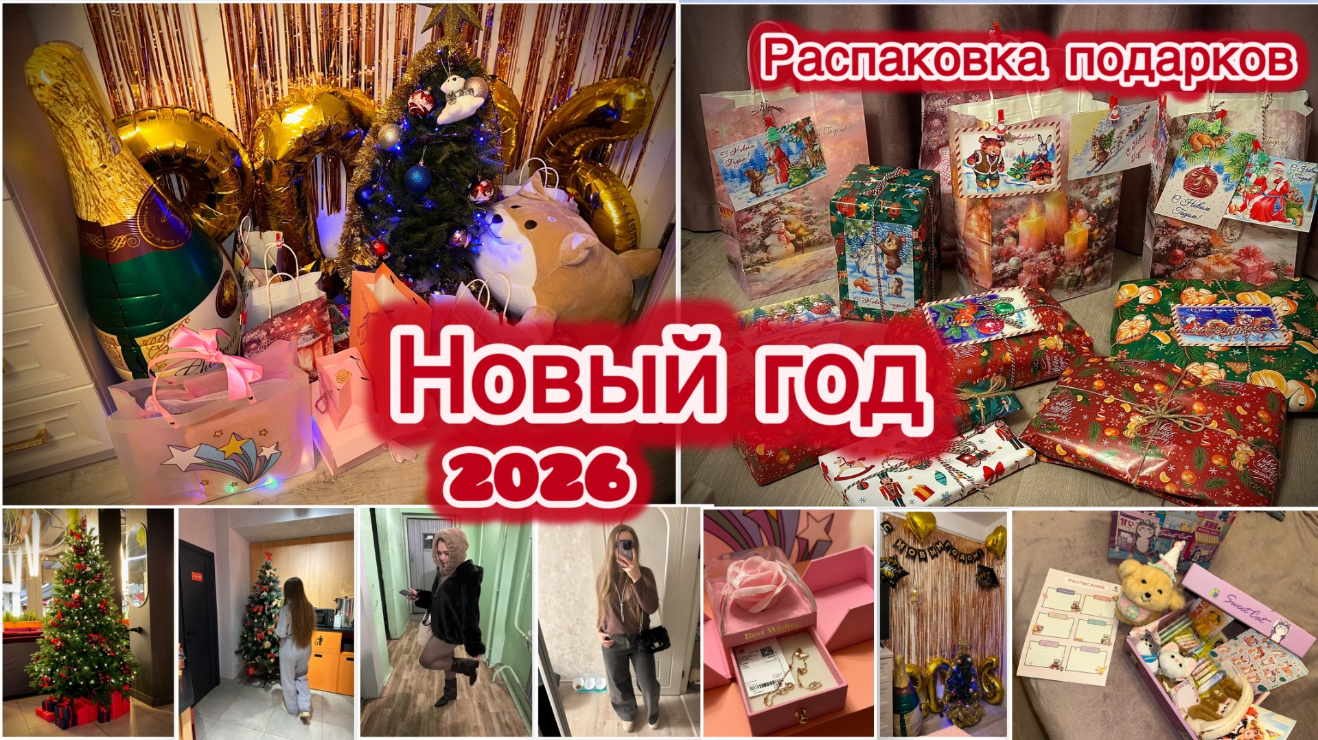 НОВЫЙ ГОД | РАСПАКОВКА | КАНИКУЛЫ | VLOG 14