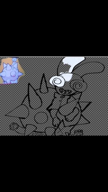 мой арт Фемтанил и зомба . арт от обложки WORLDWID3