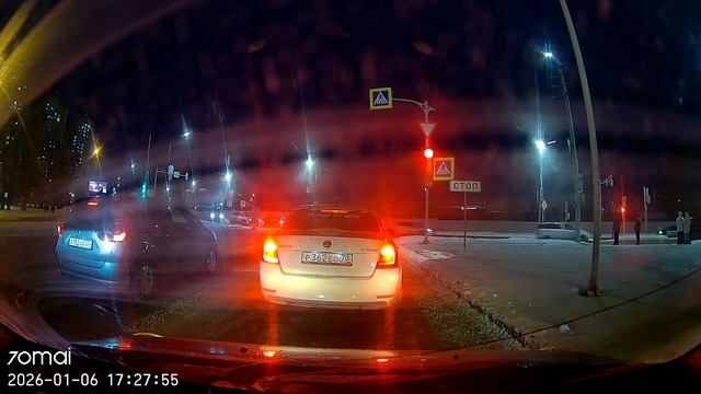 🚦 🌍 Ежедневная рубрика неработающих светофоров Красноярска  Вчера, 6 января 2026 года, нами были о