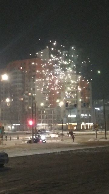 Фейверк на Новый Год в Новокузнецке