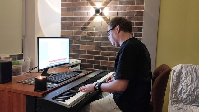 Владислав Сударев - Чёрный камень (АРИЯ Piano-cover)