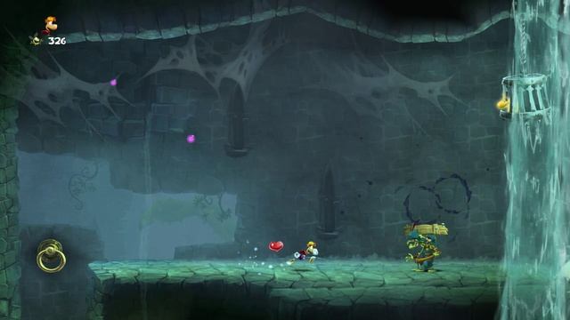 Rayman Legends прохождение картины малютки в опасности 1 часть