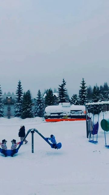 7.01.2026 Яхрома парк🛷⛄️🎿❄️🎄 #зима #снег #подмосковье #лыжи