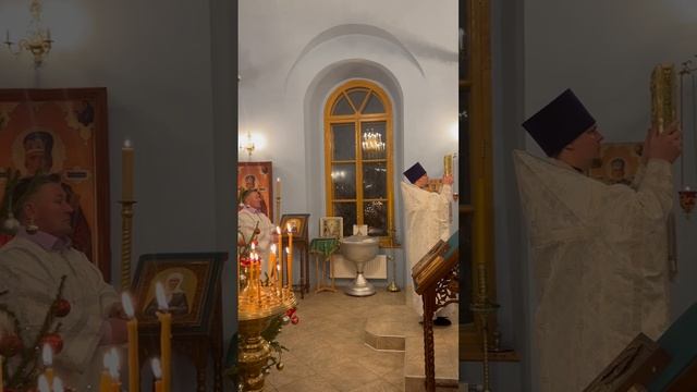 Ночная Рождественская служба в Ассаурово часть 2