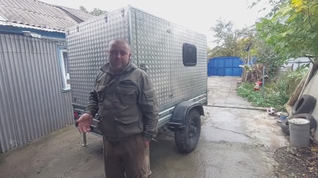 автодом из прицепа на пневмо подвеске. своими руками. быстро дешево и сердито.