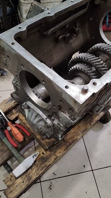 Ремонт КПП ЯМЗ 236 #automobile #ремонт #урал
