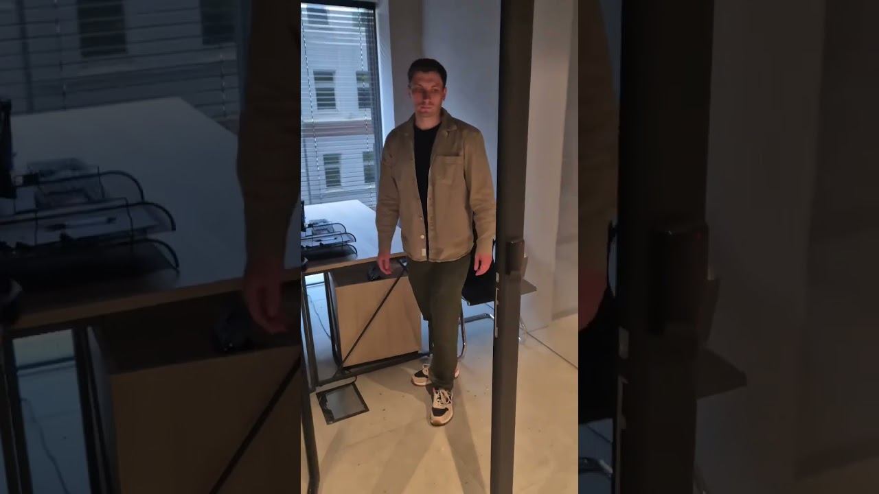 СКУД на профильных дверях с электромеханическими замками (антипаника)