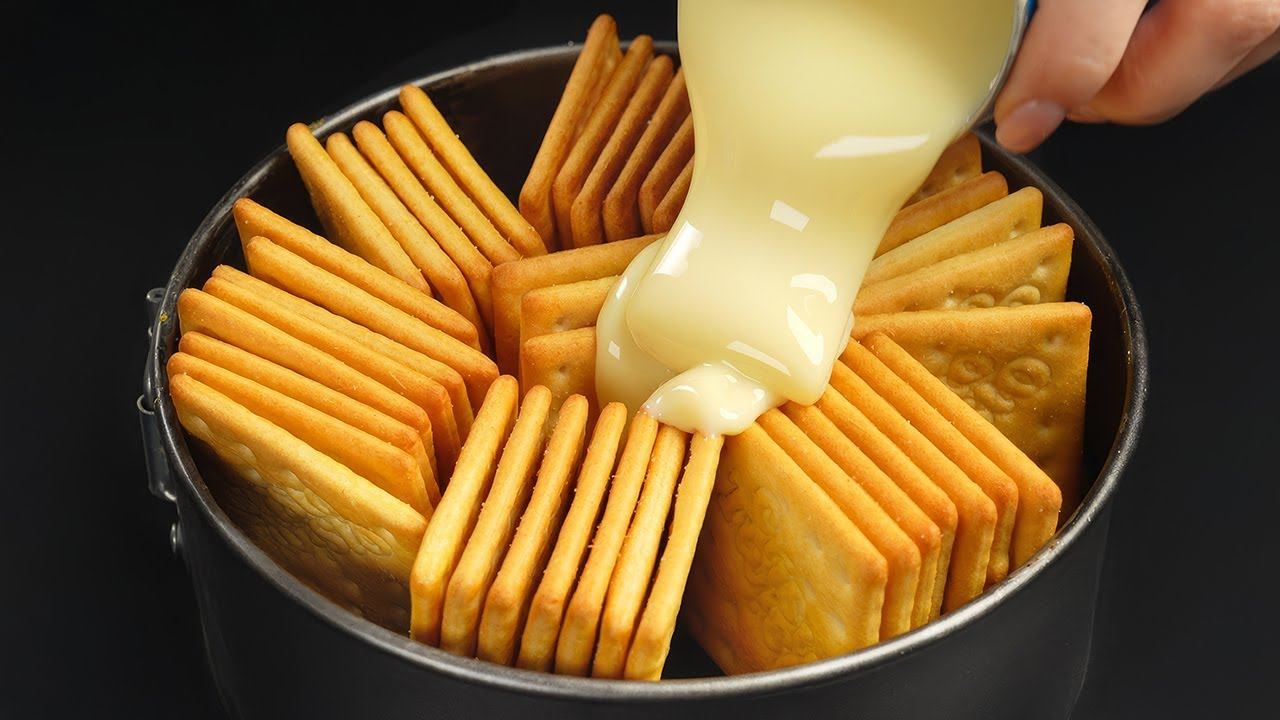 Neujahrskuchen Ohne Backen In 5 Minuten!Kein Mehl, Keine Stärke.Perfekt Für Weihnachten.