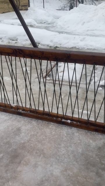 Как сделать перила для беседки?