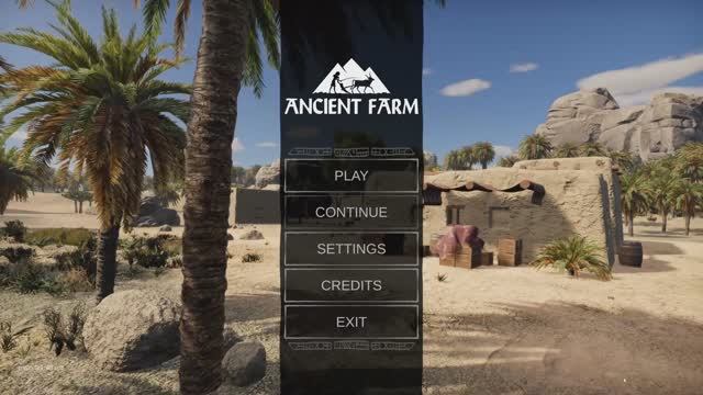 Ancient Farm - ПЕРВЫЕ минуты, ГЕЙМПЛЕЙ - Ферма в Древнем Египте с НУЛЯ 🐪🌾 Без комментариев