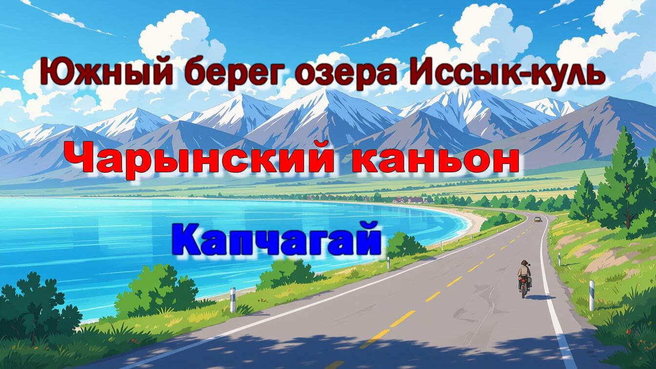 По маршруту мечты Иссык-куль-Чарын-Капчагай