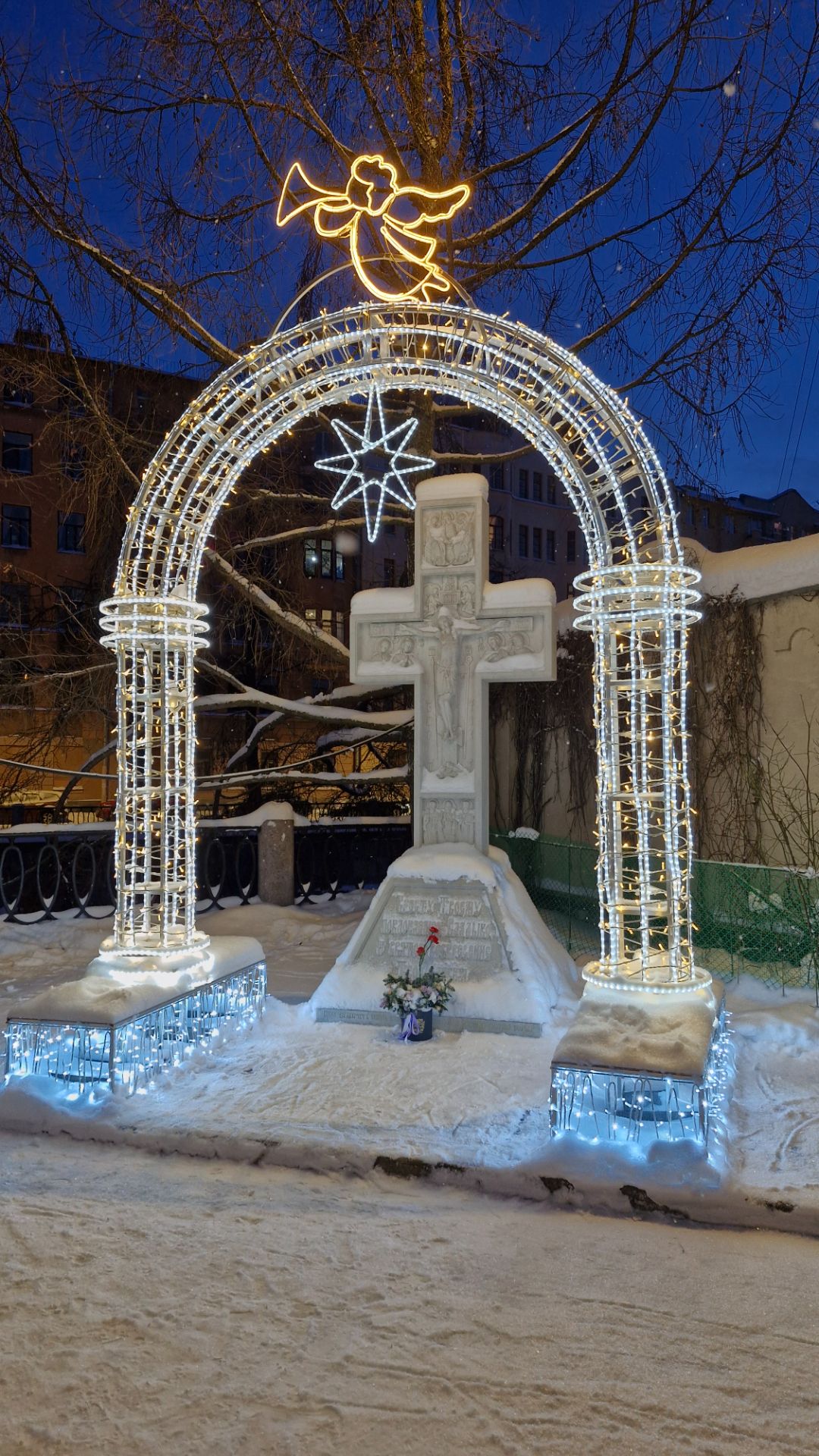 Снег повсюду