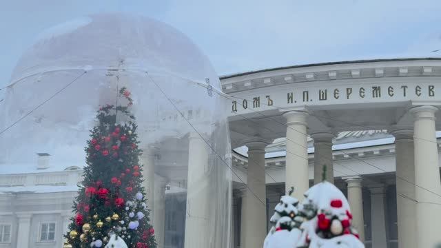 НОВОГОДНЯЯ БОЛЬШАЯ СУХАРЕВСКАЯ ПЛОЩАДЬ | СКАЗОЧНЫЙ САД