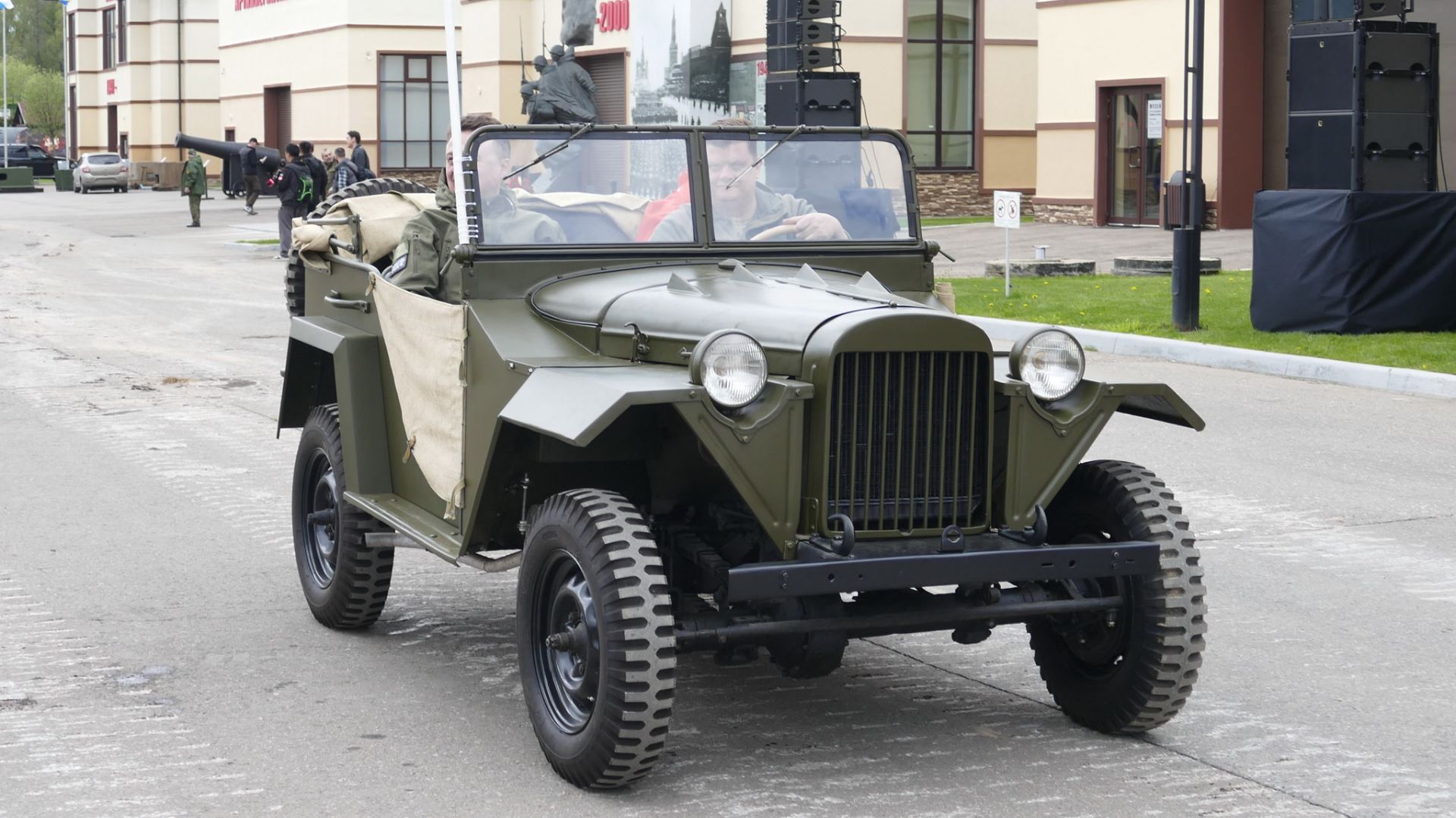 Легковой автомобиль ГАЗ-67Б, Музей отечественной военной истории, 7 мая 2025