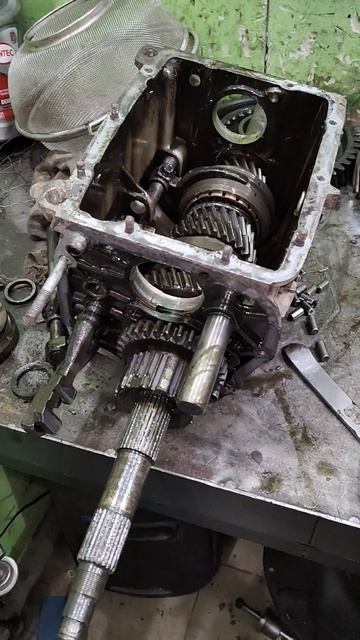 Дефектовка коробки Нива Шевроле #automobile #ремонт