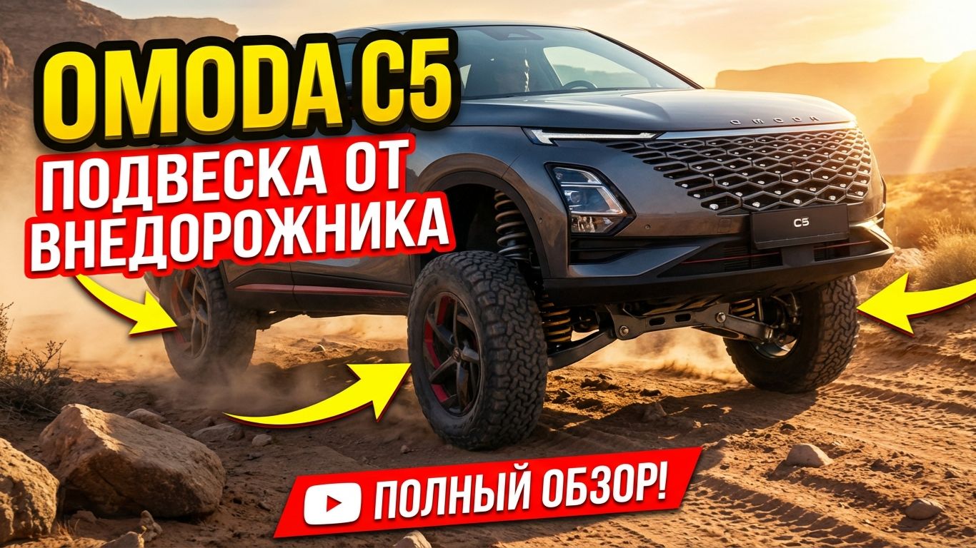 OMODA C5 ПОДВЕСКА ОТ ВНЕДОРОЖНИКА???????