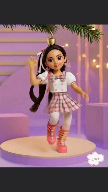 Ёлочная игрушка певицы KRISTEN TYU 

#кристентю #kristentyu #русскаякореяночка #певица #музыкант #му