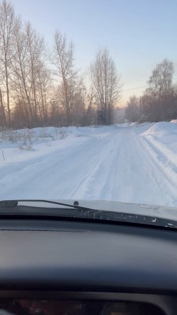 Январские сугробы