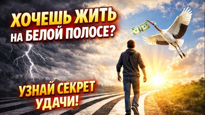 Как заставить себя жить и радоваться жизни // Простой секрет удачи