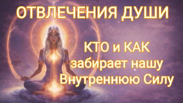 ВРЕМЯ ВОЗВРАЩАТЬ СЕБЕ ВНУТРЕННЮЮ СИЛУ!!! КТО ИЛИ ЧТО ЕЁ ЗАБИРАЕТ...