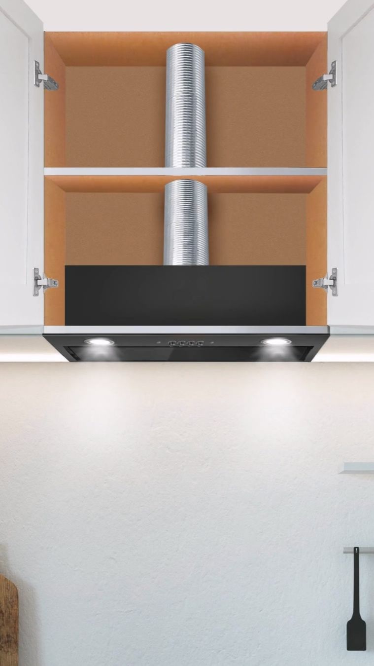 Моушн-дизайн 🍱 Elikor Cube интегрируется в кухонный шкаф, который можно использовать как доп место