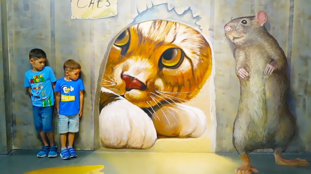 ОПТИЧЕСКИЕ ИЛЛЮЗИИ и семейное приключение превращается в хаос