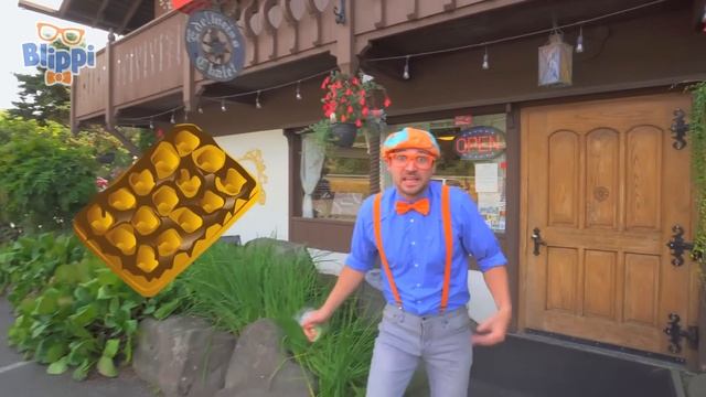 Блиппи на фабрике вишни | Изучай этот мир вместе с  | Обучающие видео для детей | Blippi Russian