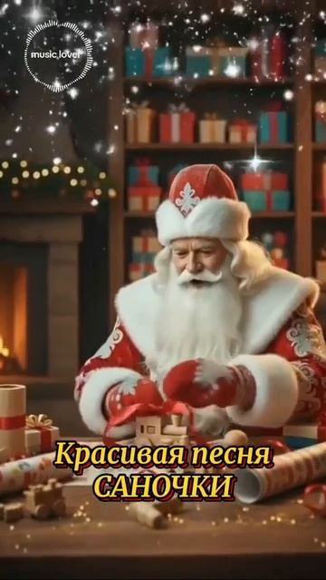 Красивая песня саночки