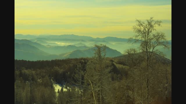 Алтайский край, горнолыжный курорт Манжерок