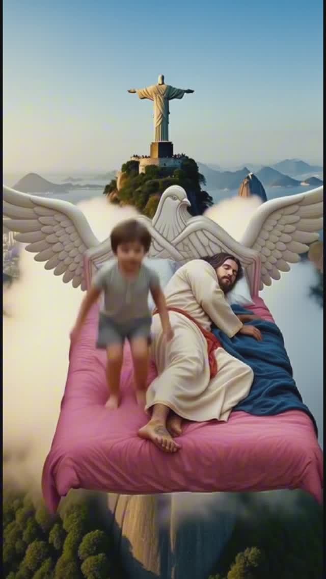 🌸 Иисус в небе 🙏❤️ #Иисус #библия #аминь #молитва #шорт #шортс #шортвидео #шортсвидео