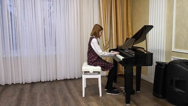 В.А.Моцарт, Сонатина №5, Егорова София,10 лет