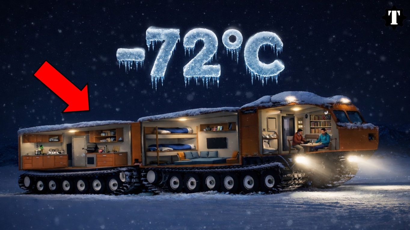 5 вездеходов, которые покорили Антарктиду.