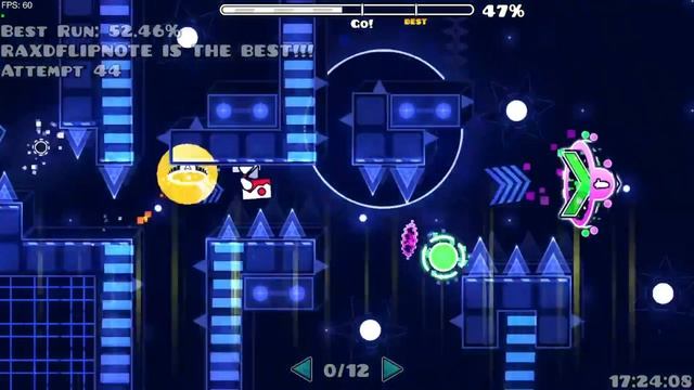 Запись 75% на инсейн демоне DAMAGE