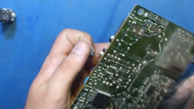 Ремонт ЖК монитора LG L1740p. Ремонт на автомате .