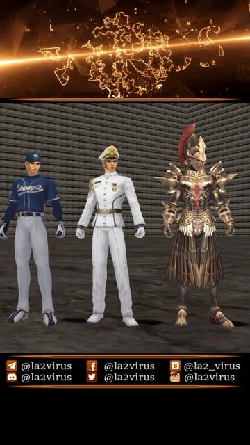 Costume Set 02 For L2Eirin.Com. Lineage II-Interlude ◄√i®uS► #la2 #gaming #mmorpg #games