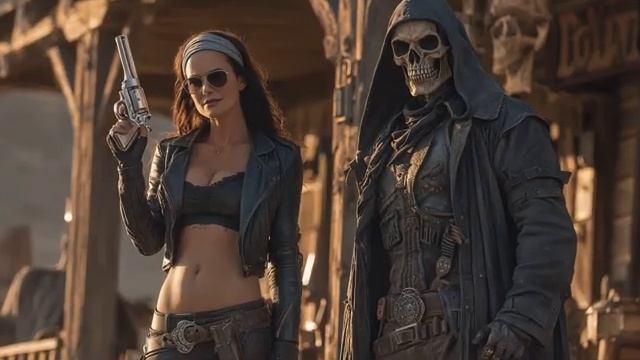 В закусочной Рипера звучит мрачная музыка кантри.