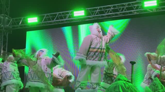 Эскимосы в Лесном острове