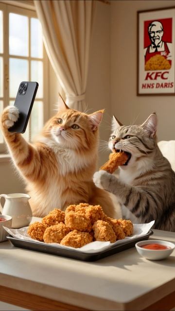 Милые котики ИИ