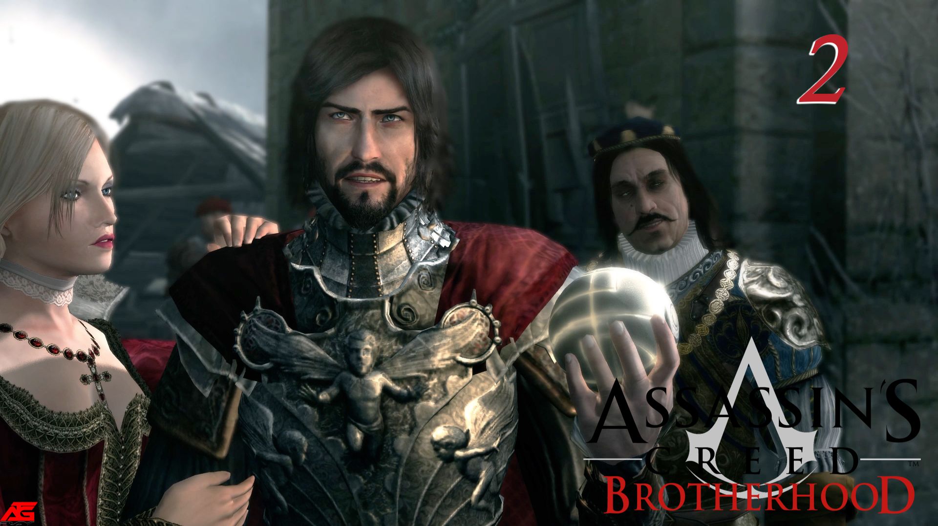 Assassin’s Creed Brotherhood (2011)➤глава 2(Нападение Чезаре Борджиа)