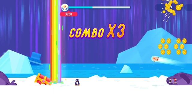 пингвинчик улетел.