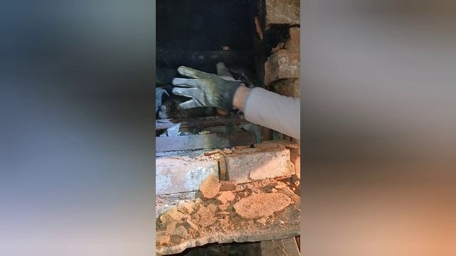 Ремонт печки в бане.Мы этого не ожидали.