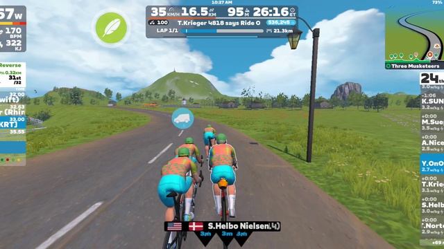Standard Stage 2 Tour De Zwift 2026